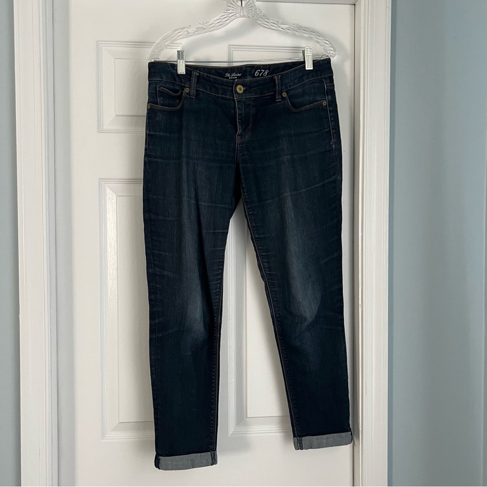Women's Dark Blue Jeans